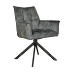Eetkamerstoel Dani | Velvet Lichtblauw (set van 2)