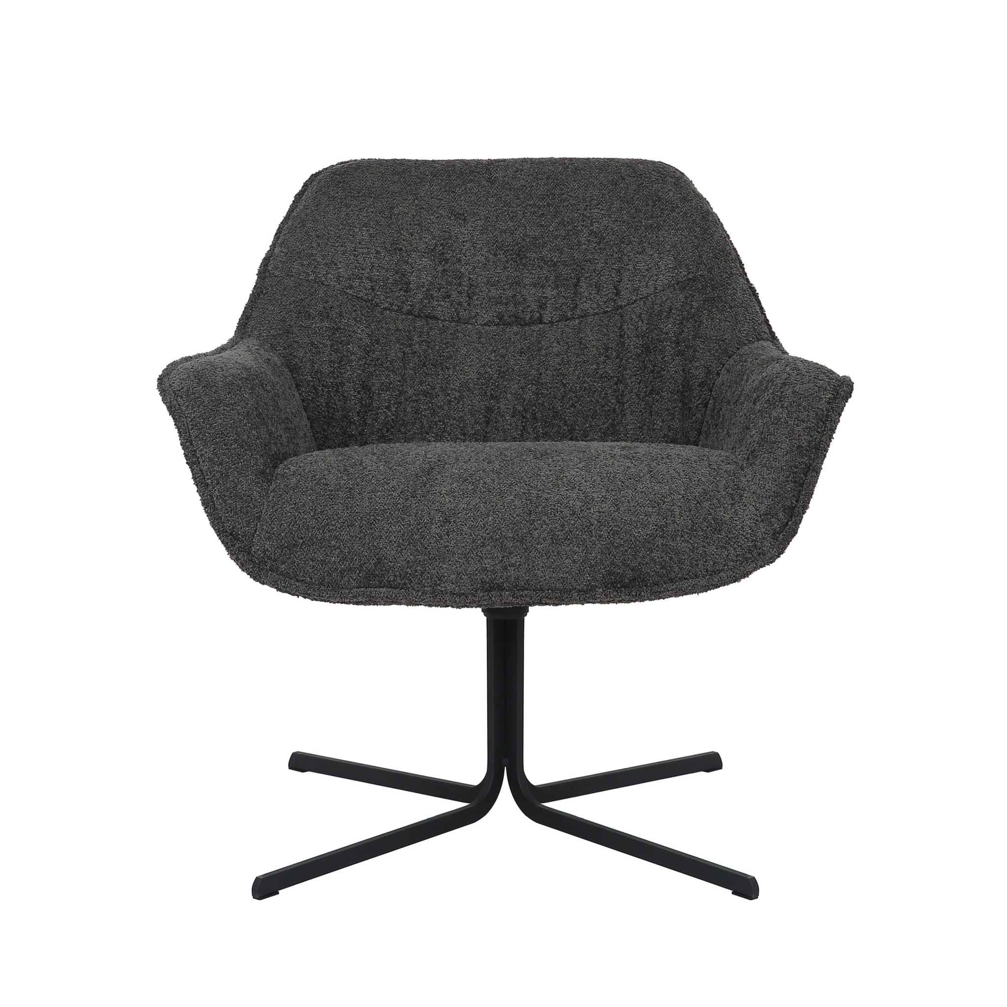 Fauteuil Mila | Donkergrijs