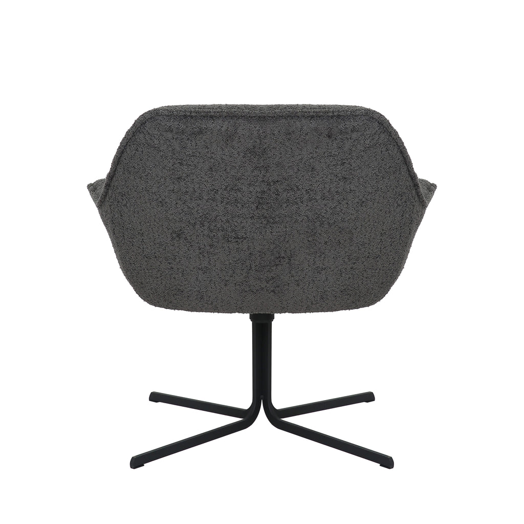Fauteuil Mila | Donkergrijs