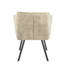 Eetkamerstoel Emma | Velvet Taupe (set van 2)