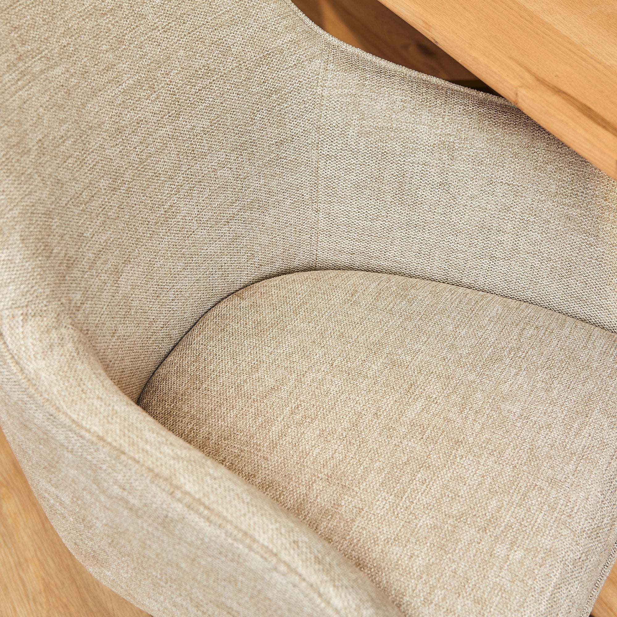 Eetkamerstoel Jens | Beige (set van 2)