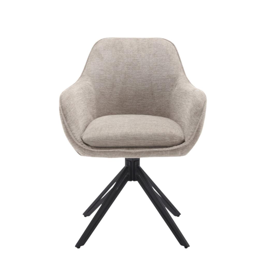 Eetkamerstoel Jens | Beige (set van 2)