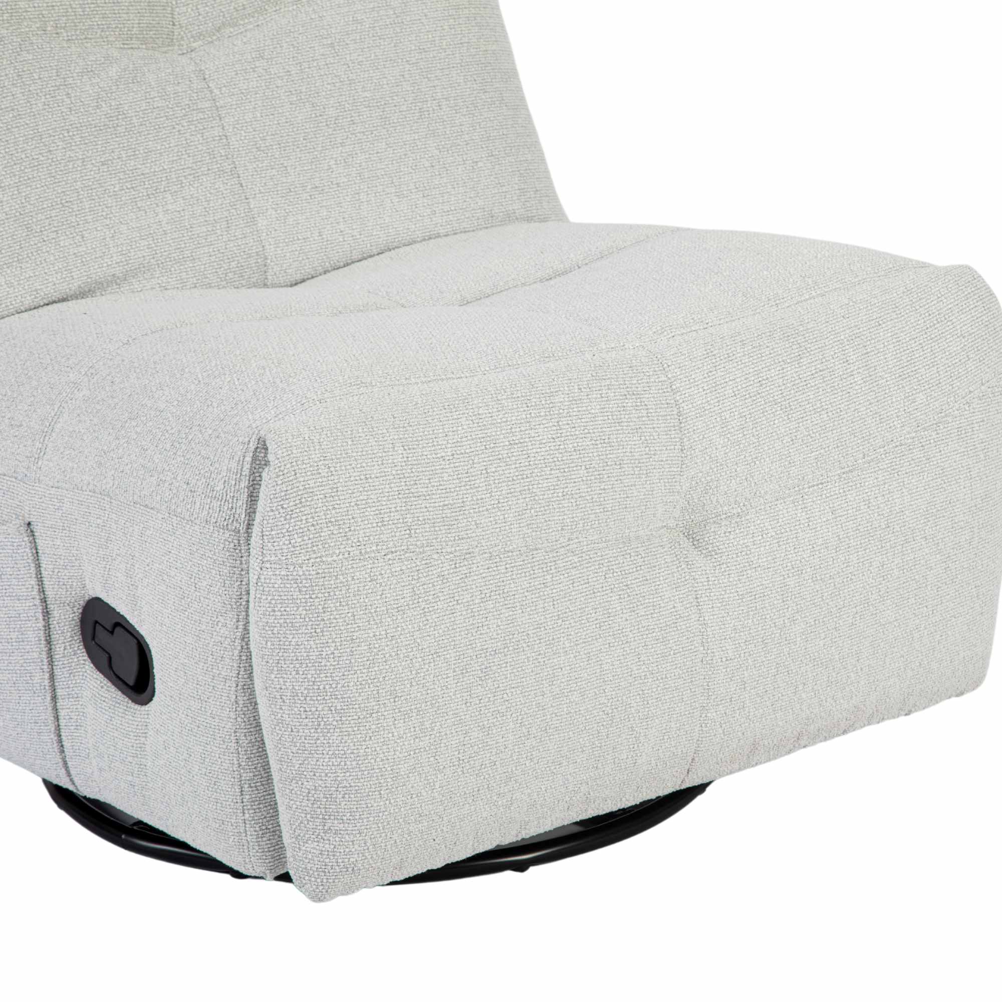 Ligfauteuil Lazy | Lichtgrijs