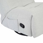 Ligfauteuil Lazy | Lichtgrijs