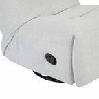 Ligfauteuil Lazy | Lichtgrijs