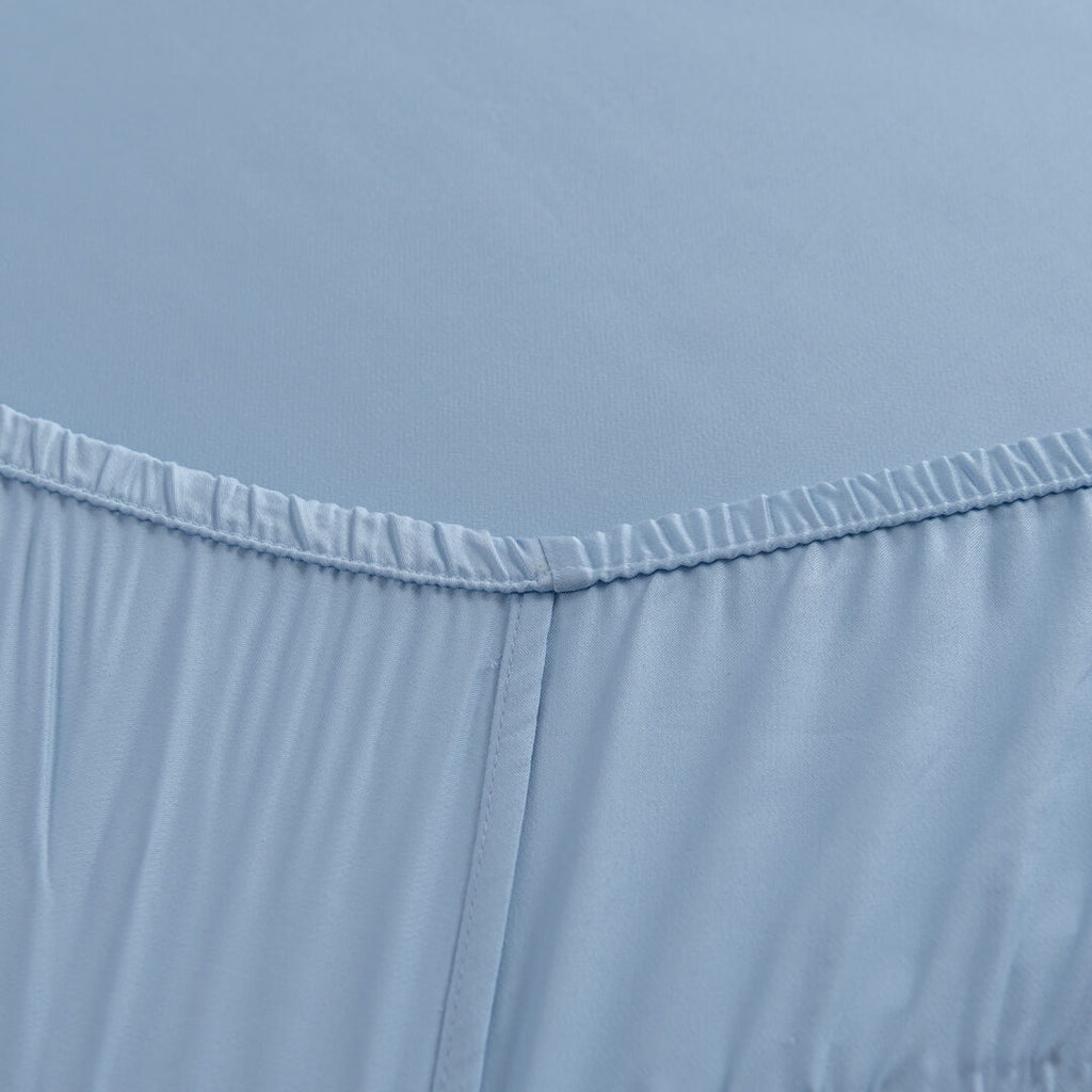 Hoeslaken (Topdekmatras) - Sky Blue - Premium