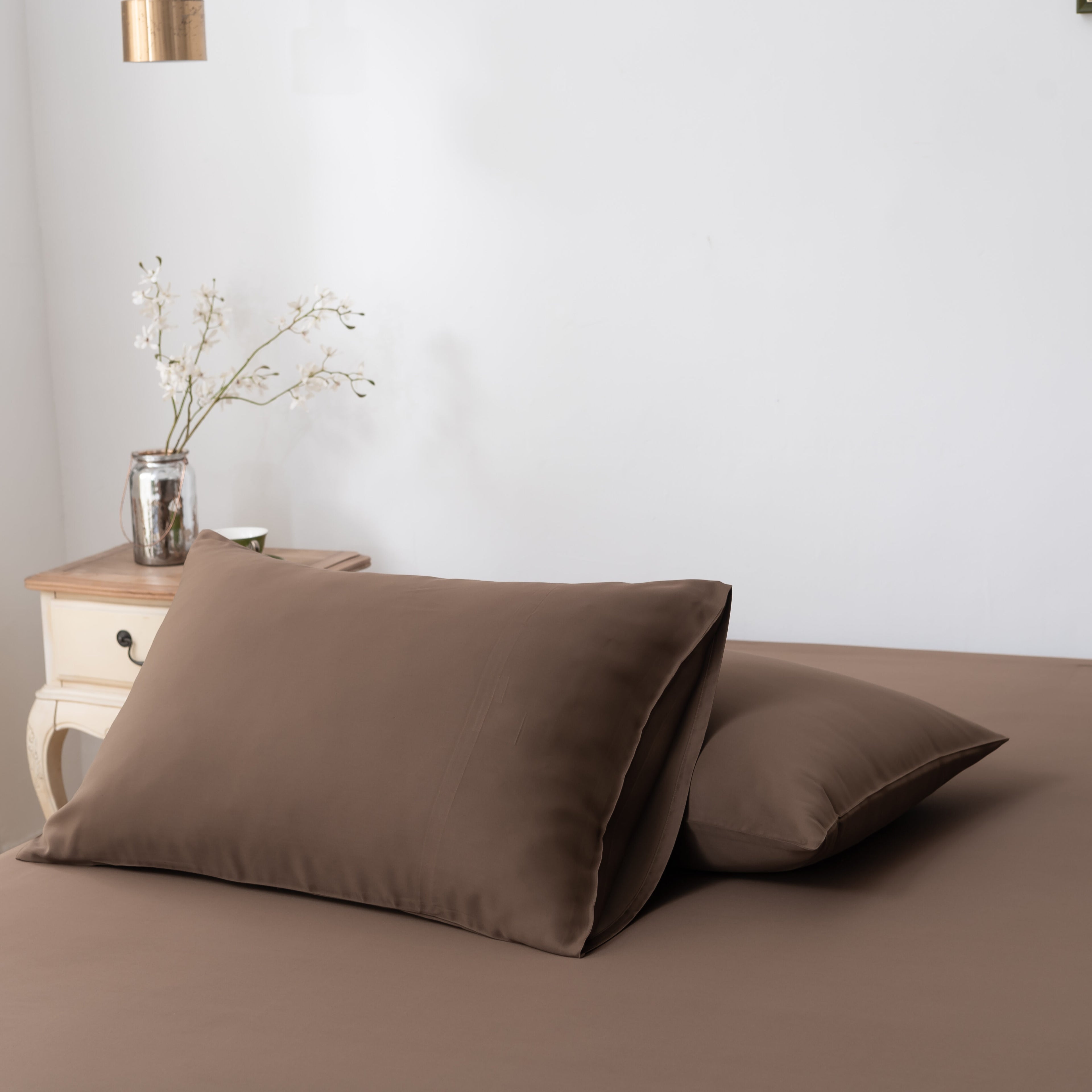 Kussenslopen - Coffee Brown - Premium