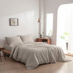 Dekbedovertrek - Soft Taupe - Premium