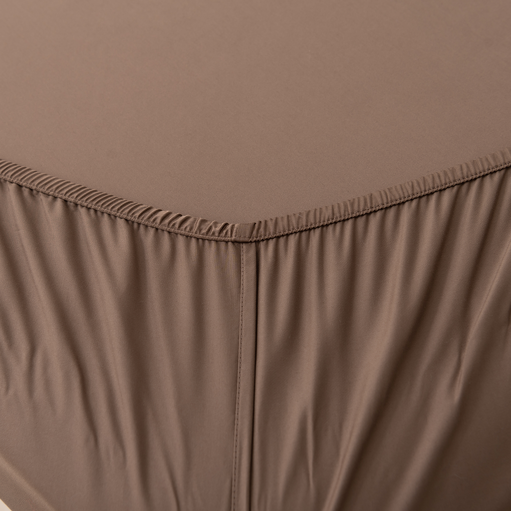 Hoeslaken (Topdekmatras) - Coffee Brown - Premium