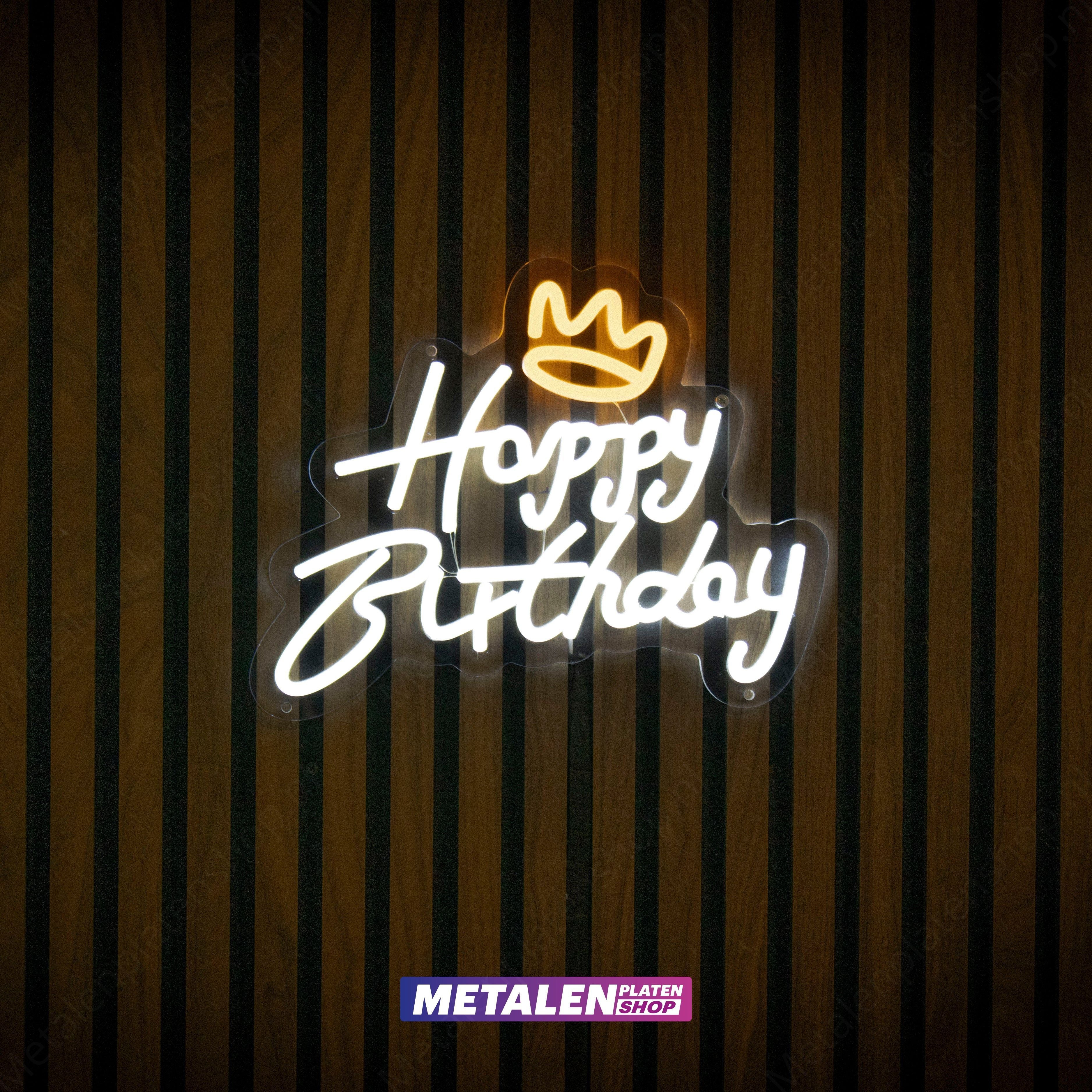 Happy Birthday - Neon Sign - LED