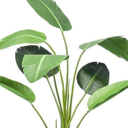 🌴 Strelitzia – 120 cm – In zwarte pot – Kunstplant