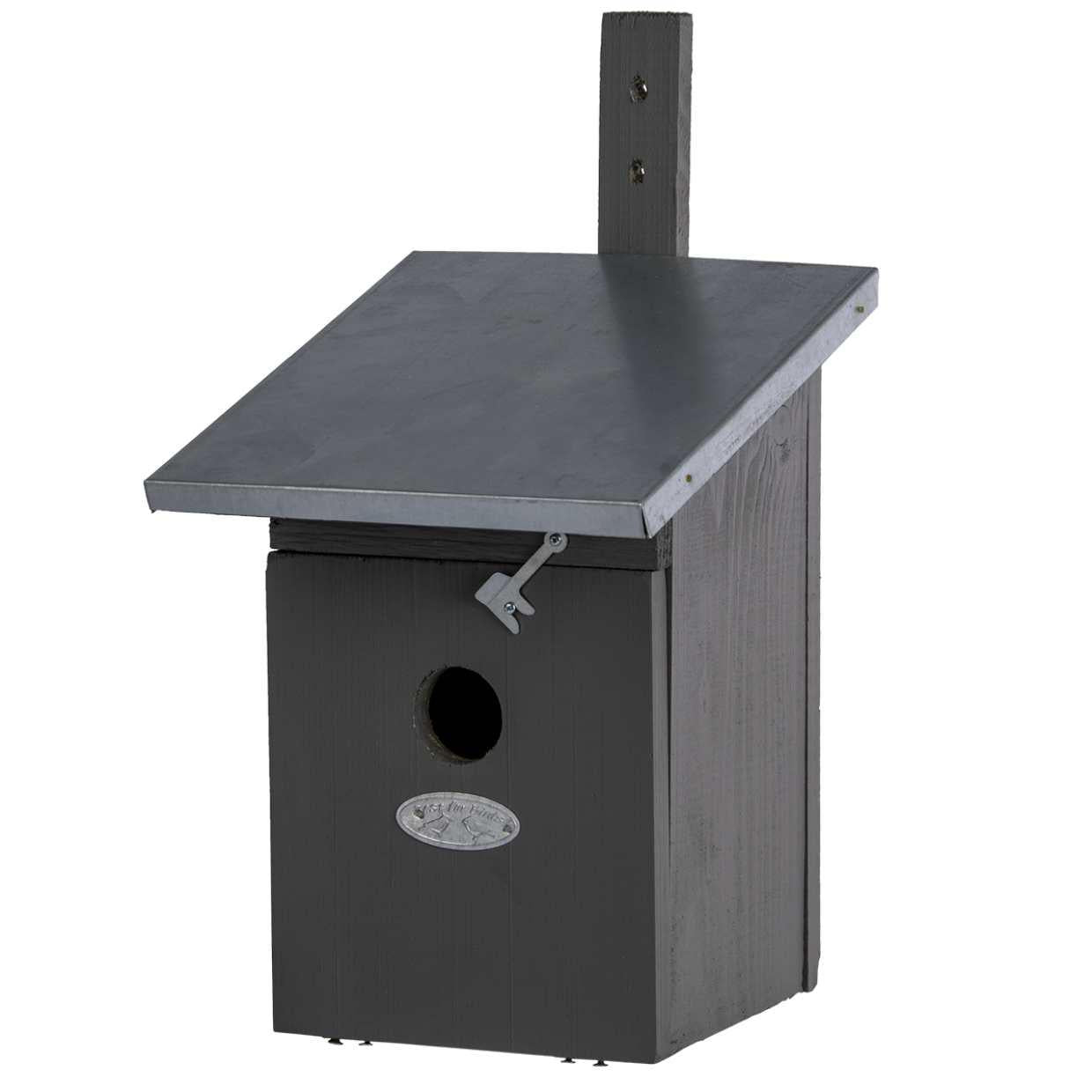 🐦 Birdhouse Great Tit – Nesting Box – Gray