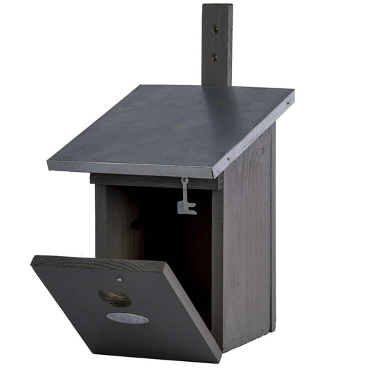 🐦 Birdhouse Great Tit – Nesting Box – Gray