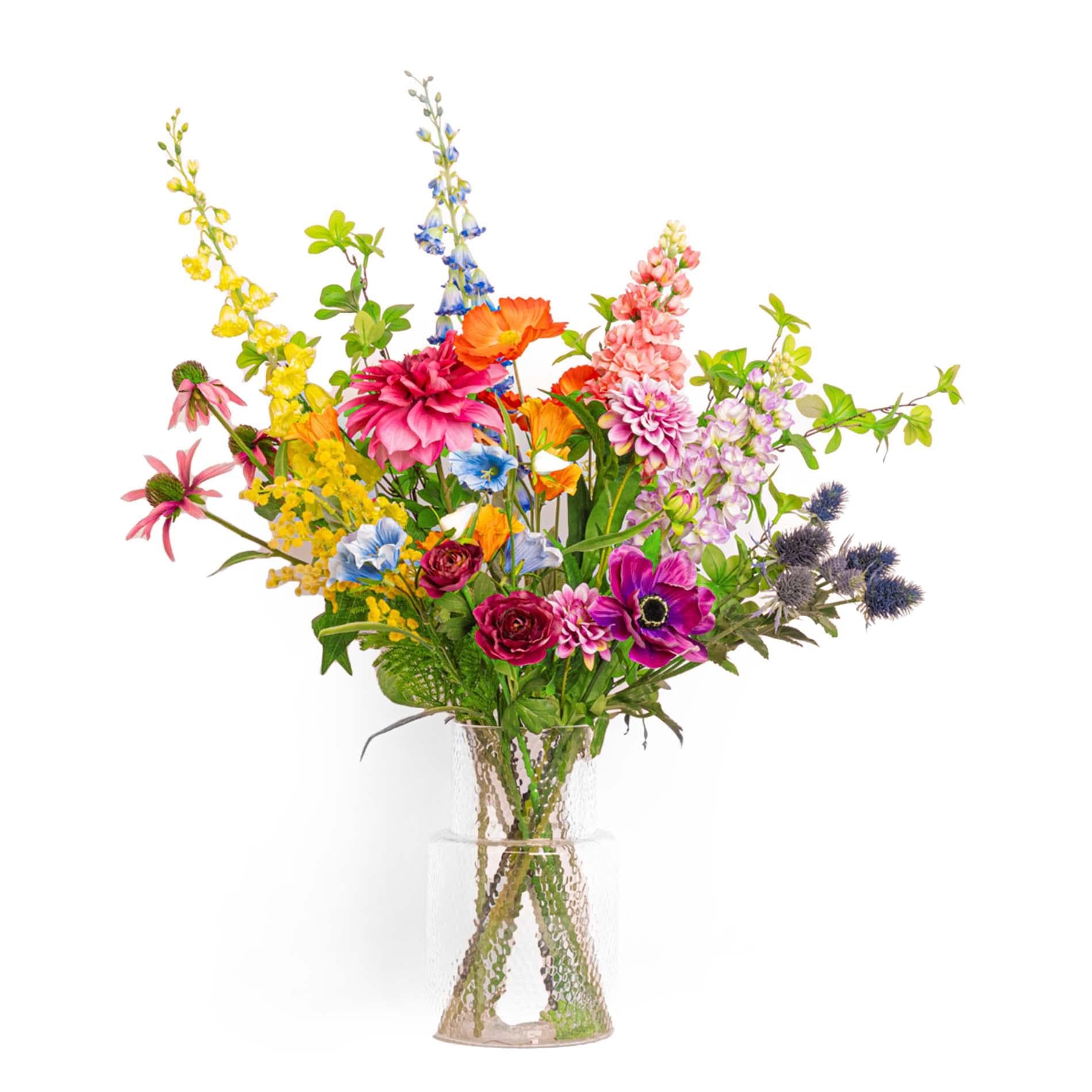 Artificial flower bouquet - Bold &amp; Bright - 70 - 80 cm