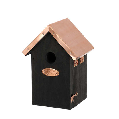 Birdhouse Wren - Nesting Box Black Copper