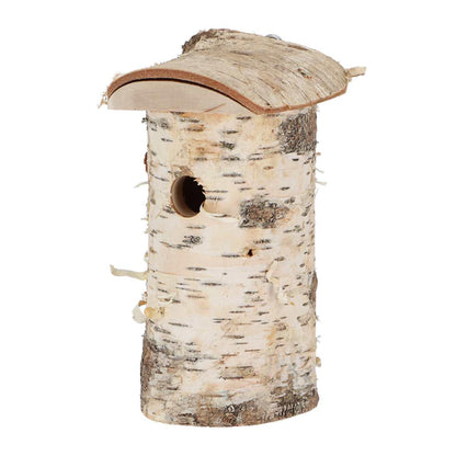 Blue Tit Birdhouse - Nesting Box - Birch Wood
