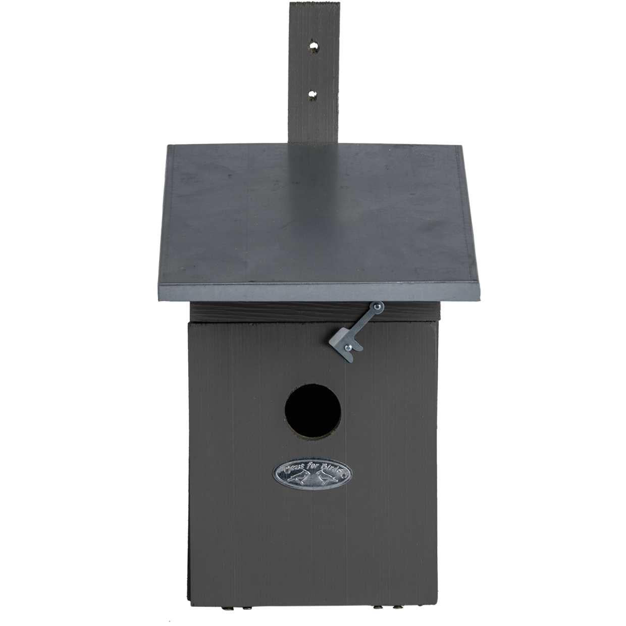 🐦 Birdhouse Great Tit – Nesting Box – Gray