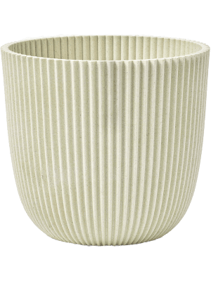 🪴 Capi Pot Nature Groove Sawdust Beige – D17 cm